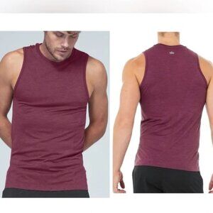 ALO Amplify Seamless Muscle Tank Top Varsity Cardinal Size M